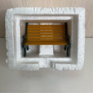 Department 56 Village “Wrought Iron Park Bench”Village Accessory #5230-2